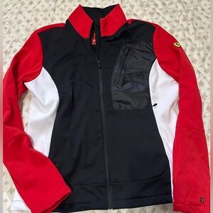 Mens new authentic Ferrari jacket size XL fit L